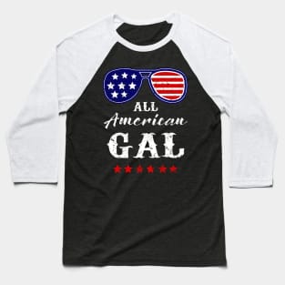 All American Gal Baseball T-Shirt